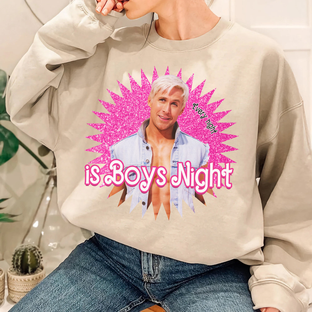 Every Night is Boys Night Ken Shirt Barbie Movie Shirt Barbie Doll Tee - 5.jpg