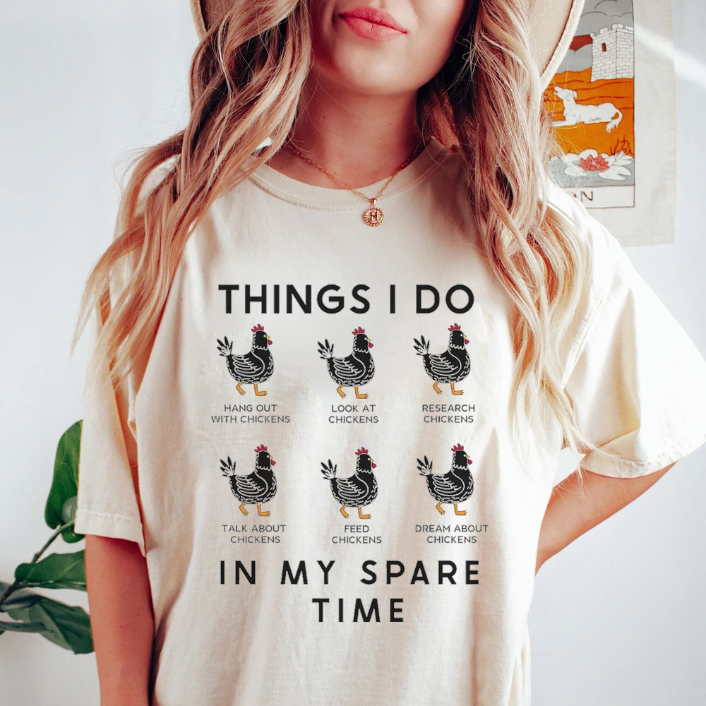 Funny Chicken Shirt, Chicken Girl Shirt,  Farm Family Shirt - 2.jpg