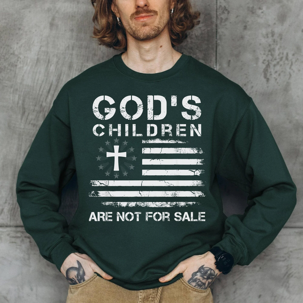 God's Children Are Not For Sale Shirt Republican Shirts Protect Our Children Shirt - 3.jpg