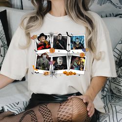 horror characters tarot card shirt halloween horror nights shirt gildan shirt