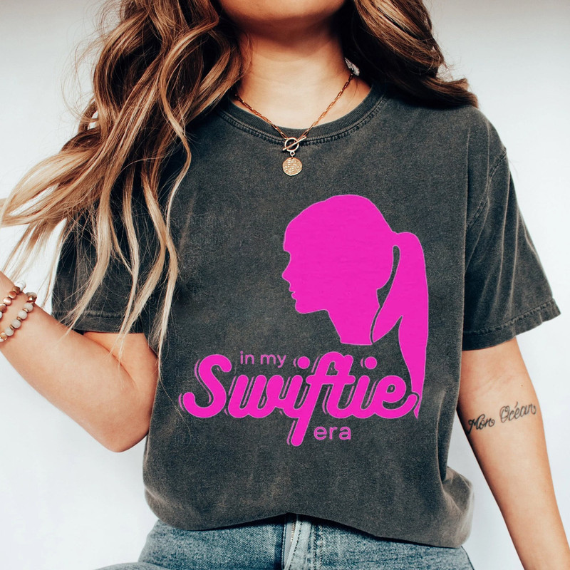In My Swiftie Era Barbie Shirt Let's Go Party T-Shirt Pink Doll Shirt - 1.jpg