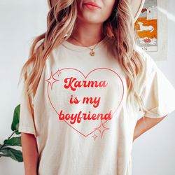 karma is my boyfriend shirt, taylor swiftie merch tshirt, midnights taylor tshirt, meet me at midnight shirt, taylor con