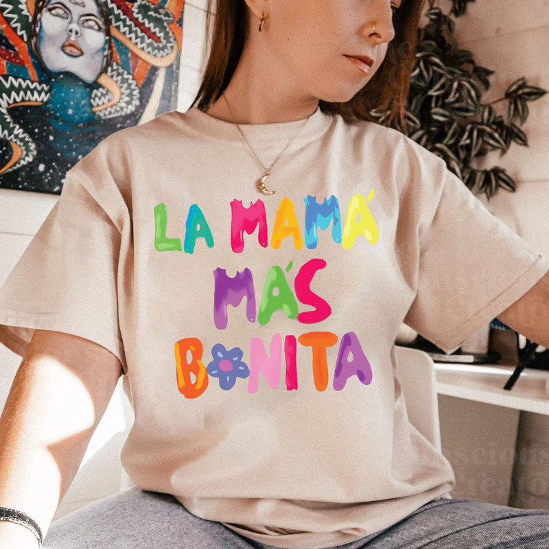 La Mama Mas Bonita T-Shirt Mother's Day Gift, Karol G Album Sweatshirt, Manana Sera Bonito Shirt, KG New Album Mama Tee - 3.jpg