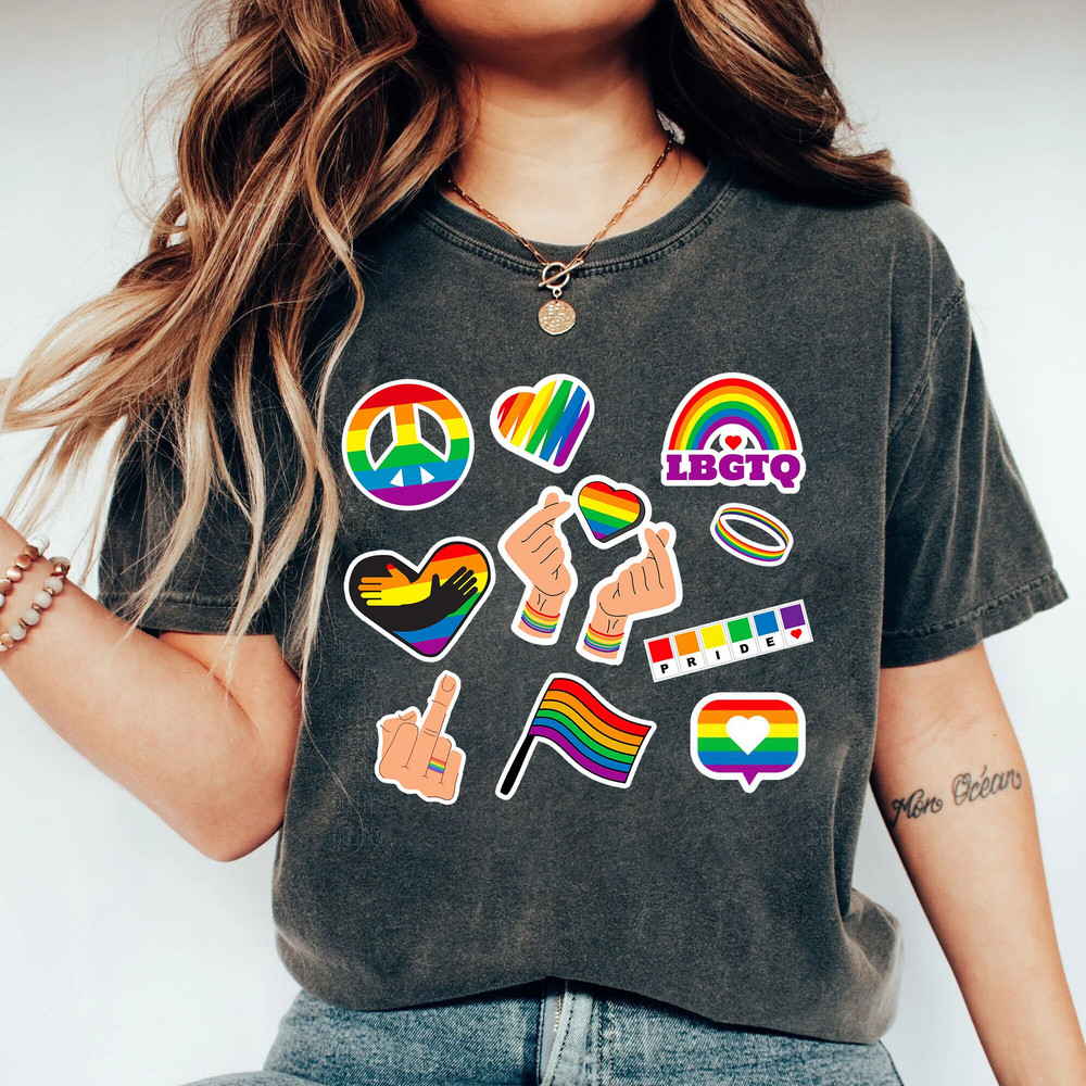 Lgbtq Shirt, Proud Ally, Lesbian Shirt, Lgbt Gift, lgbt icon,Gay Pride, Lgbt Pride Shirt, Pride Month Shirt, Pride Shirt Women - 1.jpg