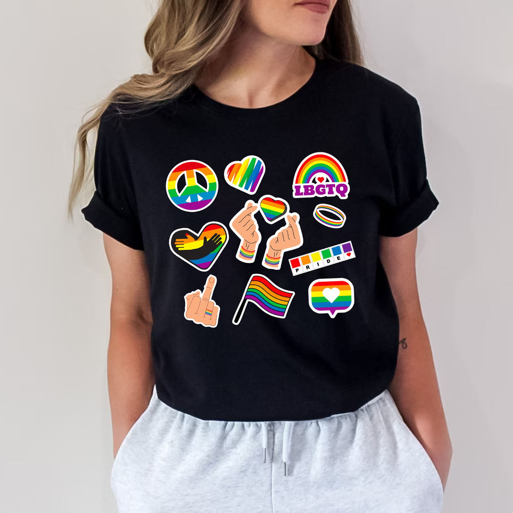 Lgbtq Shirt, Proud Ally, Lesbian Shirt, Lgbt Gift, lgbt icon,Gay Pride, Lgbt Pride Shirt, Pride Month Shirt, Pride Shirt Women - 3.jpg