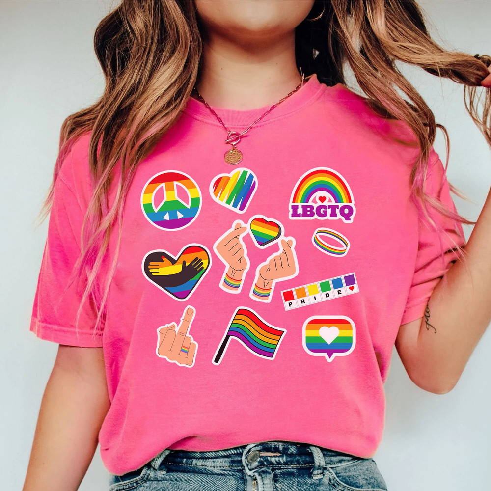 Lgbtq Shirt, Proud Ally, Lesbian Shirt, Lgbt Gift, lgbt icon,Gay Pride, Lgbt Pride Shirt, Pride Month Shirt, Pride Shirt Women - 4.jpg