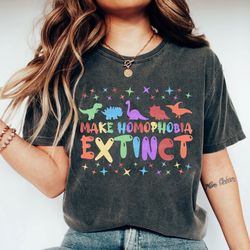 make homophobia extinct shirt, homo pride ally shirt, rainbow flag gift shirt