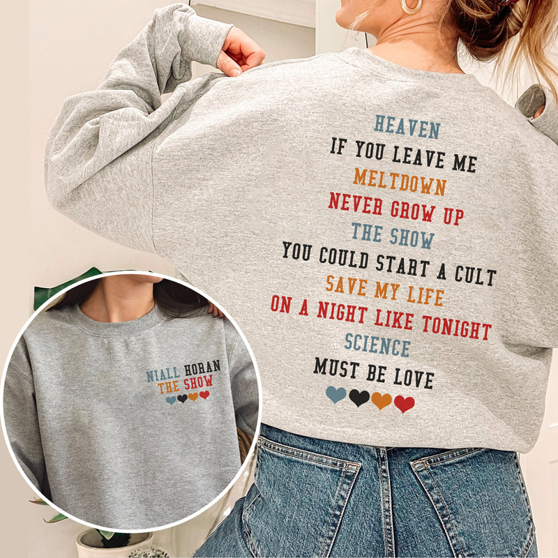 Niall Horan Sweatshirt, Heaven Won't Be The Same T-Shirt, LongSleeve, Hoodie Gift for Fans - 1.jpg