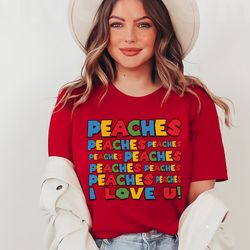 peaches peaches peaches comfort colors tshirt, peaches bowser song shirt, princess peach sweatshirt, super mario longsle