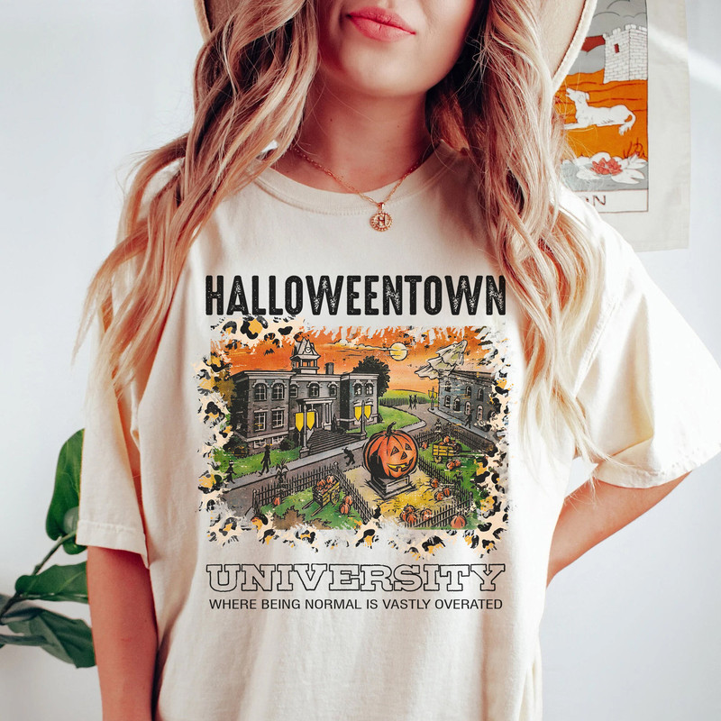 Retro Halloweentown University Shirt, Halloween Town Shirt, Pumpkin Halloweentown Shirt - 2.jpg