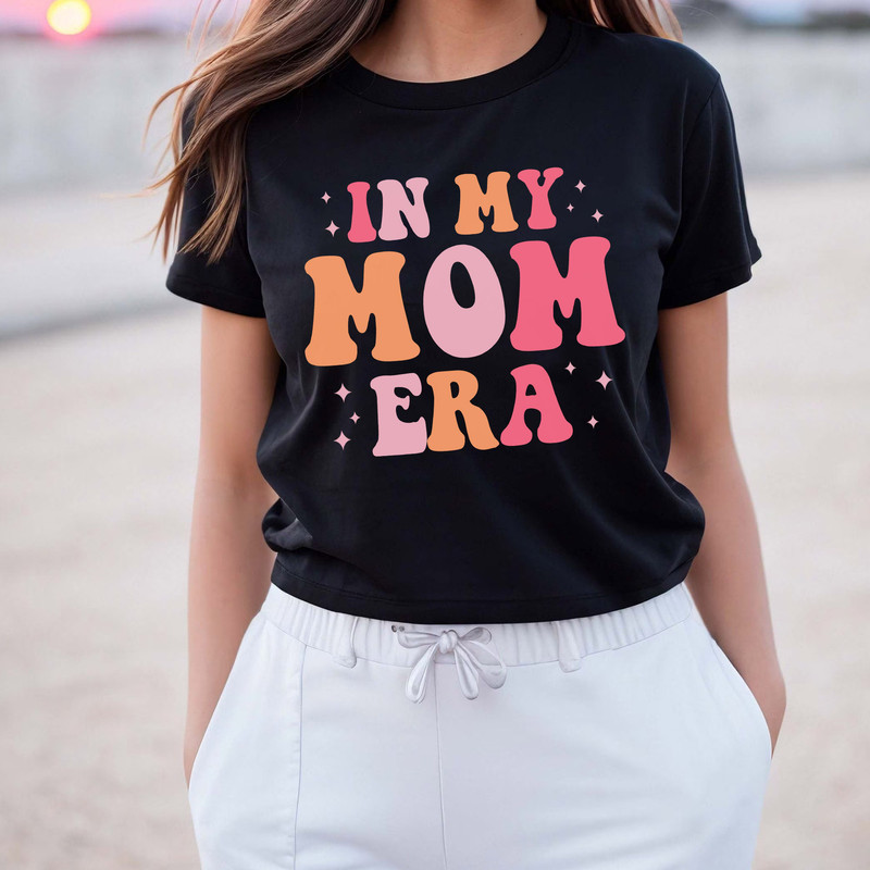 Retro In My Mom Era Comfort Colors T-Shirt Mother's Day Gift, Swiftie Mom Sweatshirt, New Mom Era LongSleeve, Hoodie - 1.jpg