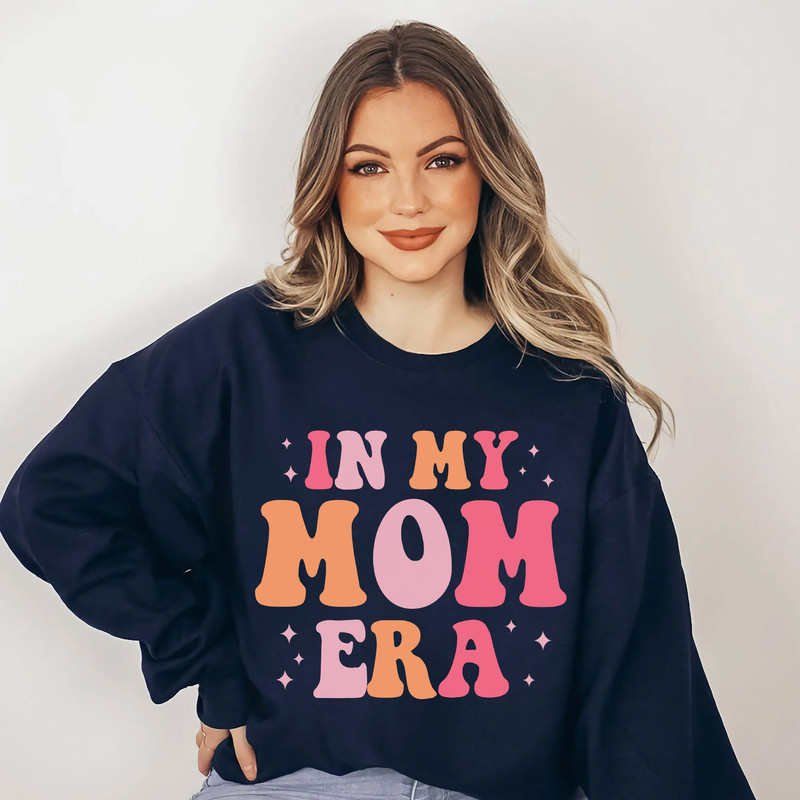 Retro In My Mom Era Comfort Colors T-Shirt Mother's Day Gift, Swiftie Mom Sweatshirt, New Mom Era LongSleeve, Hoodie - 3.jpg