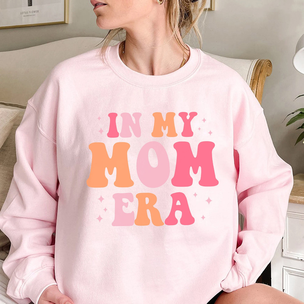Retro In My Mom Era Comfort Colors T-Shirt Mother's Day Gift, Swiftie Mom Sweatshirt, New Mom Era LongSleeve, Hoodie - 6.jpg
