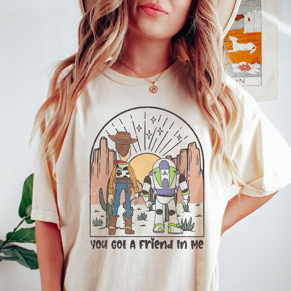 Retro You've Got A Friend In Me Shirt Toy Story Shirt Woody And Buzz Lightyear Shirt - 1.jpg