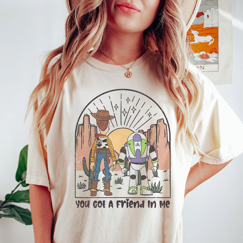 Retro You've Got A Friend In Me Shirt Toy Story Shirt Woody And Buzz Lightyear Shirt - 1.jpg