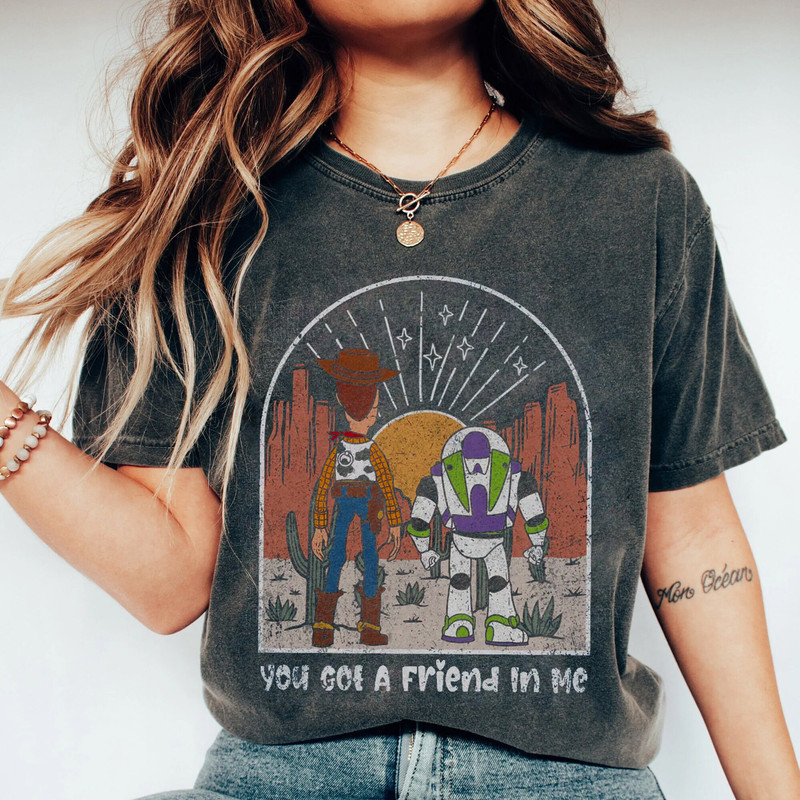 Retro You've Got A Friend In Me Shirt Toy Story Shirt Woody And Buzz Lightyear Shirt - 3.jpg