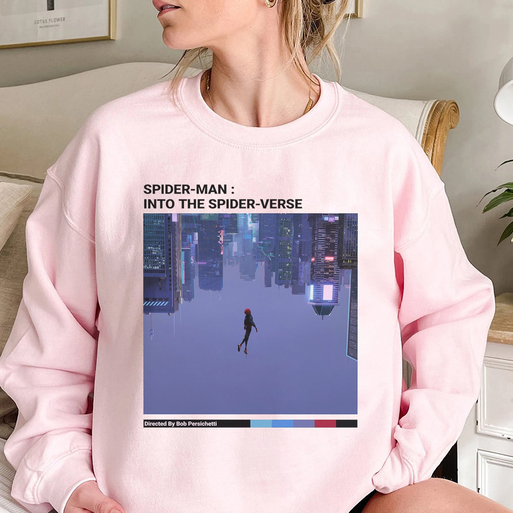 Spider Man Into The Spider Verse Shirt, Spider Man 2023 Shirt, Marvel Shirt, Black Spider Man Shirt, Superhero Comic Shirt - 3.jpg