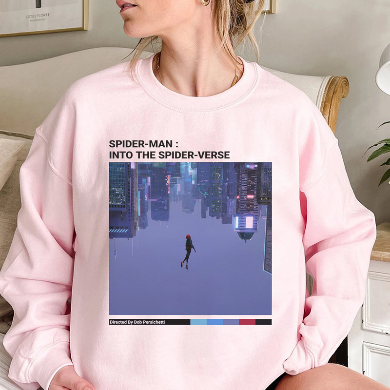Spider Man Into The Spider Verse Shirt, Spider Man 2023 Shirt, Marvel Shirt, Black Spider Man Shirt, Superhero Comic Shirt - 3.jpg
