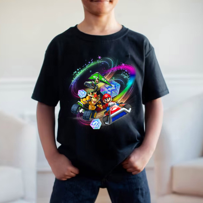 Super Mario Comfort Colors T-Shirt Gift for Gamer, Mario Squad T-Shirt, Super Mommio Daddio LongSleeve, Gaming Hoodie - 4.jpg