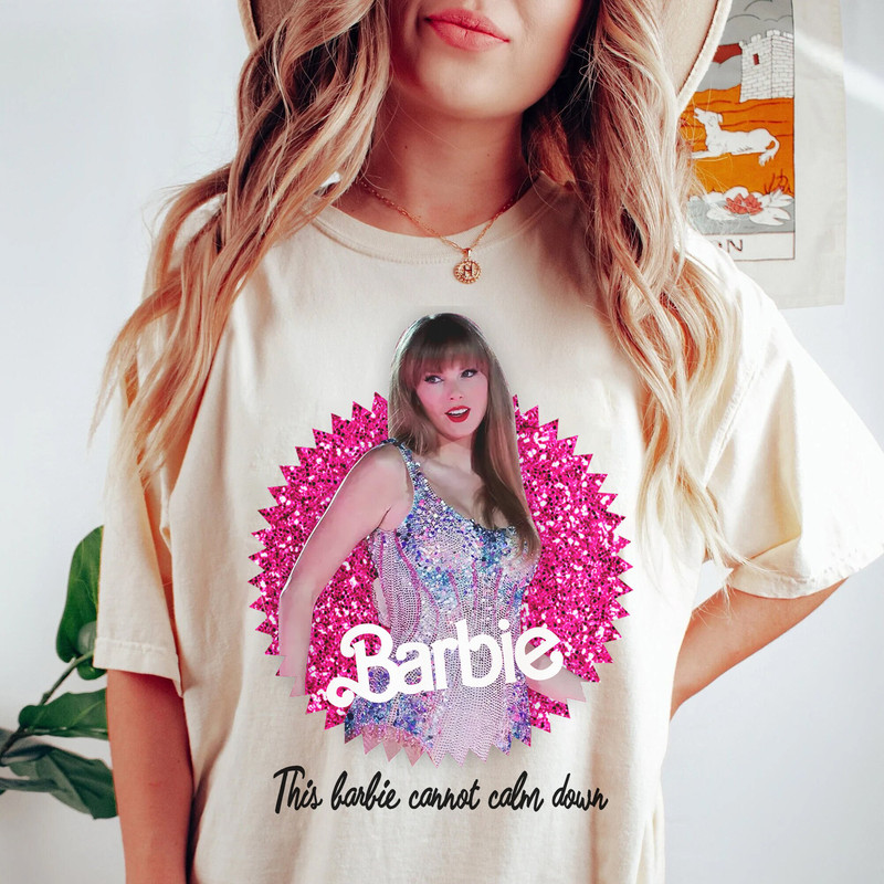 Taylor Barbie 2023 Shirt Pink Barbie Shirt Gildan Shirt - 2.jpg