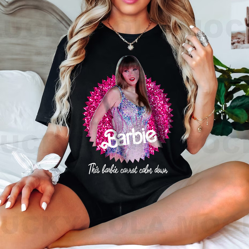 Taylor Barbie 2023 Shirt Pink Barbie Shirt Gildan Shirt - 3.jpg