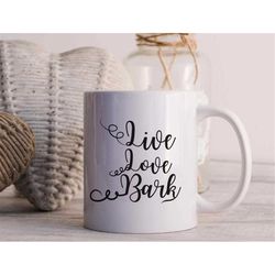 live love bark svg, funny dog svg, svg files for cricut, dog shirt png, dog png, dog lover svg, home svg, home wall art,