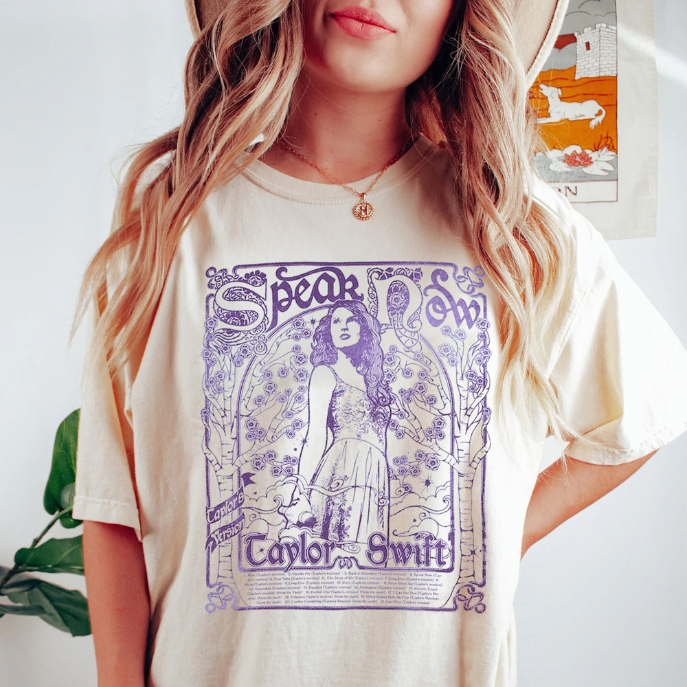 Taylor's Version T-Shirt Speak Now Track List Shirt The Eras Tour Shirt - 1.jpg