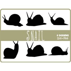 snail svg bundle, snail png, silhouette svg, commercial use svg, svg files for cricut, animal clipart, snail clipart, sm