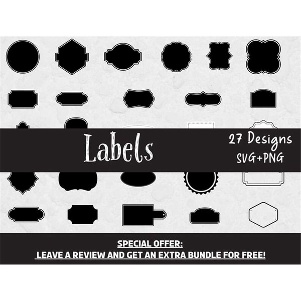 Label SVG, Diy Labels, Labels Svg, Svg files for Cricut, DIY | Inspire ...