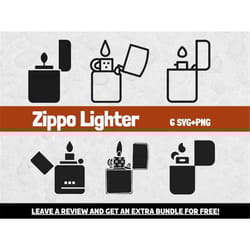 zippo lighter svg bundle, svg files for cricut, fire svg, lighter shapes, fire clipart, instant download, zippo svg