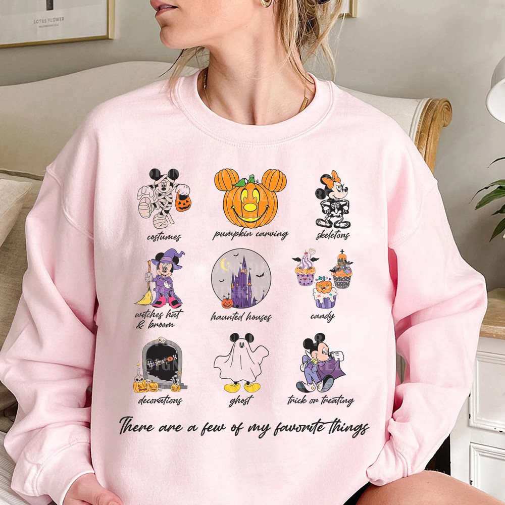 There Are A Few Of My Favorite Things Shirt Mickey Happy Halloween Shirt Gildan Shirt - 2.jpg