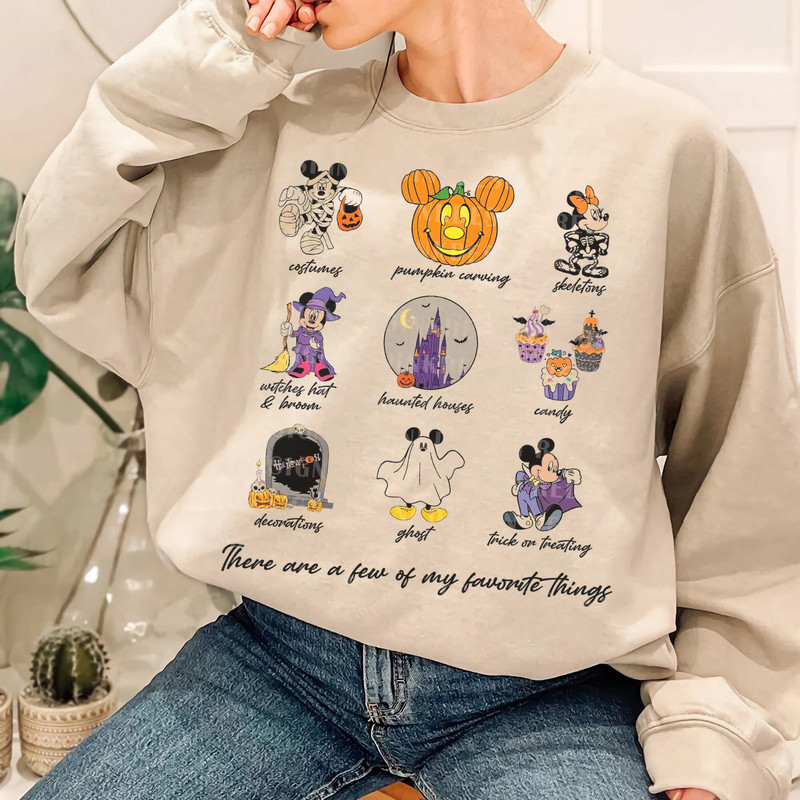 There Are A Few Of My Favorite Things Shirt Mickey Happy Halloween Shirt Gildan Shirt - 3.jpg