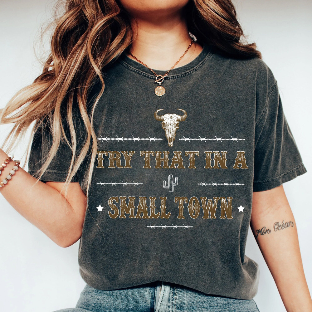 Try That In A Small Town T-Shirt Country Song Shirt Jason Aldean T-Shirt - 3.jpg