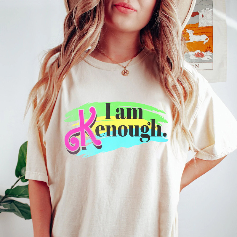 Vintage I Am Kenough Shirt Barbie Ken Shirt Big Time Kenergy Tee - 3.jpg