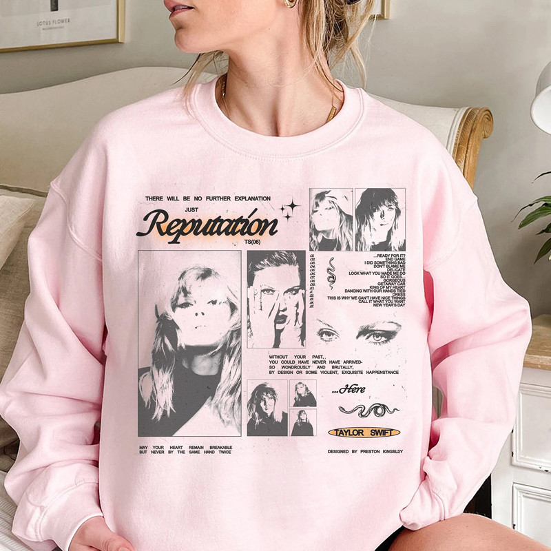 Vintage Reputation T-Shirt Reputation Track List T-Shirt Gildan Shirt - 2.jpg