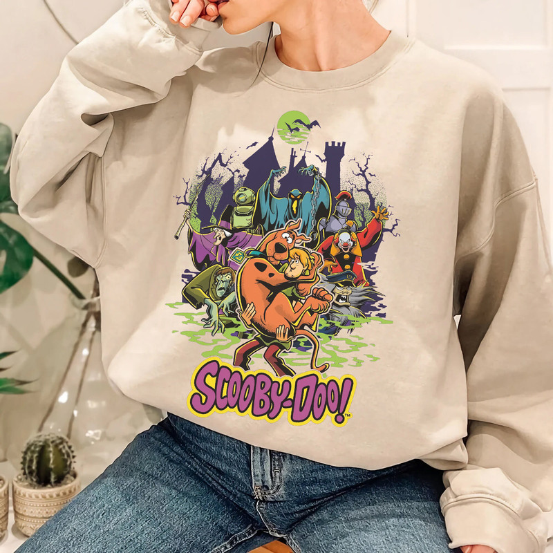 Vintage Scooby Doo Shirt, Horror Movie Tee, Retro Halloween Gift Shirt - 5.jpg