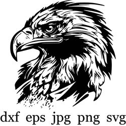 EAGLE SVG, EAGLE Clipart,  Eagle svg Cricut cut files,  Camping Svg Cut file, Open svg