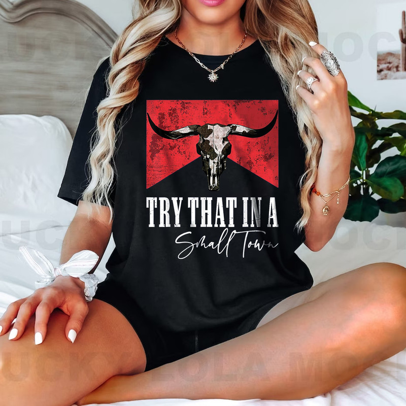 Vintage Try That In A Small Town Shirt Ason Aldean Shirt Country Music Shirt - 2.jpg