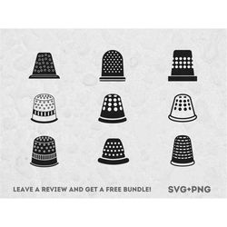 sewing svg, svg files for cricut, sewing thimble svg, crafting svg, crafty svg, sewing clipart, hand sewing, needle svg,