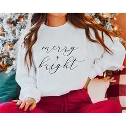 merry and bright svg, merry & bright svg, merry christmas svg, merry svg, christmas quotes svg, christmas 2021 png clipa