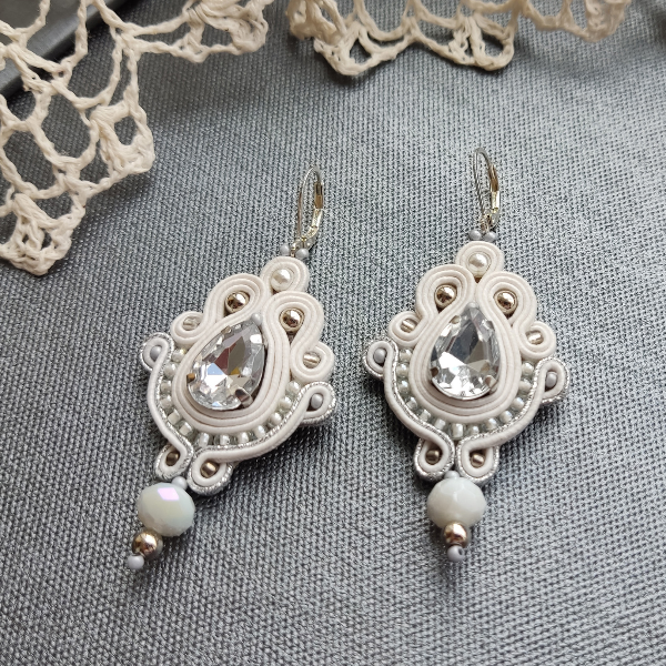 Large Bridal earrings