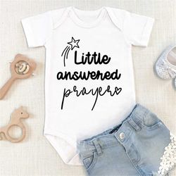 little answered prayer svg, baby svg, funny baby onesie svg, newborn svg, new mom svg, baby shower svg, png, clipart cut
