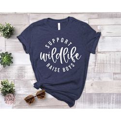 support wildlife raise boys svg, boy mom svg, boy mama svg, mom of boys svg, funny mom quotes, mother quotes svg cut fil