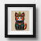 counted cat cross stitch pattern