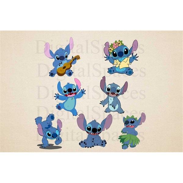 Stitch SVG Bundle files, Stitch PNG, Stitch Cricut files, St | Inspire ...
