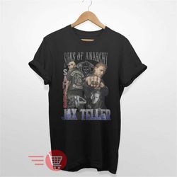 Jax Teller Mugshot T-Shirt - Shirt, SAMCRO shirt, Biker shirt, TV Show Shirt, Vintage Shirt Jax Teller Mugshot tee bootl