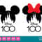 100 Years of Wonder Anniversary Mouse Ears with Bow and Castle SVG Clipart Digital Download Sublimation Cricut Cut File Png Dxf Eps Jpg - 1.jpg