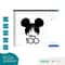 100 Years of Wonder Anniversary Mouse Ears with Bow and Castle SVG Clipart Digital Download Sublimation Cricut Cut File Png Dxf Eps Jpg - 5.jpg