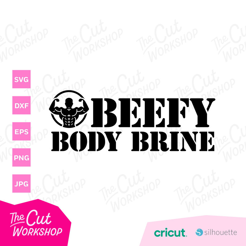 Beefy Body Brine Protein Muscles Bodybuilding Ken Barbi Kendom  SVG PNG Clipart Digital Download Sublimation Cricut Cut File Dxf Eps Jpg - 4.jpg