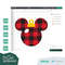 Christmas Tree Ornament Mickey Minnie Mouse Ears Buffalo Plaid  SVG Clipart Images Digital Download Sublimation Cricut Cut File Png Dxf Jpg - 4.jpg